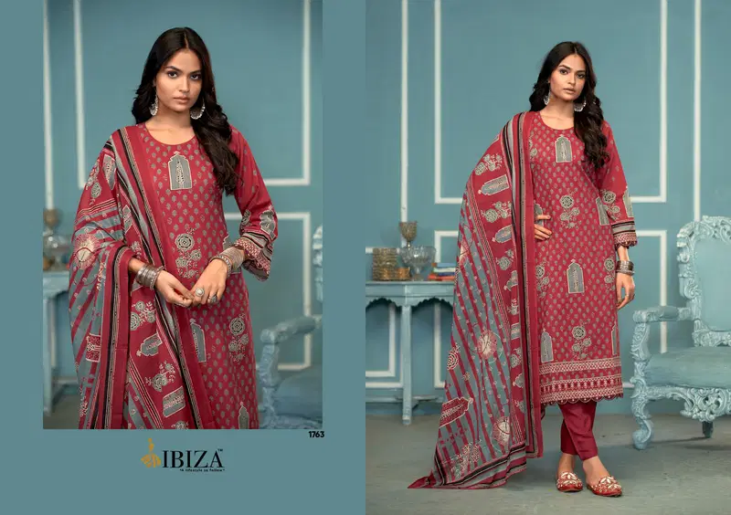 Rome By Ibiza Camric Cotton Digital Printed Salwar Kameez Suppliers In India